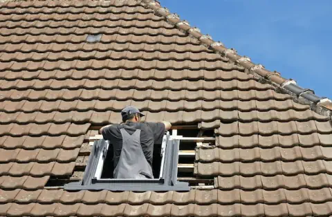 Pose de velux - Les Angles